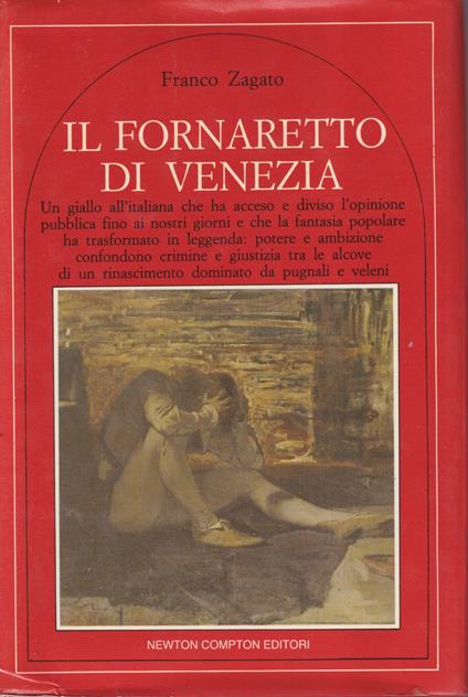 Il fornaretto di Venezia - Franco Zagato - copertina