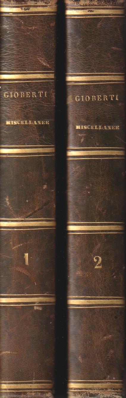 Pensieri - Vincenzo Gioberti - copertina