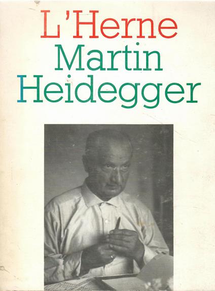 Martin Heidegger - copertina