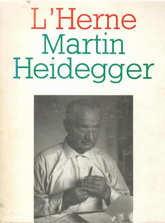 Martin Heidegger - copertina