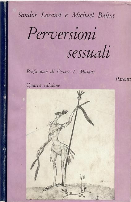 Perversioni sessuali - Sandor Lorand - copertina