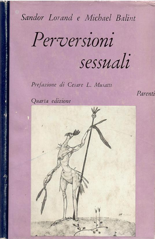 Perversioni sessuali - Sandor Lorand - copertina
