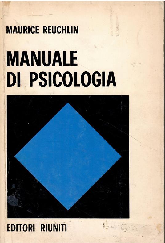 Manuale Di Psicologia - Maurice Reuchlin - copertina