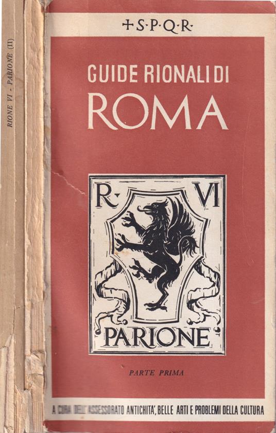 Rione VI - Parione - copertina