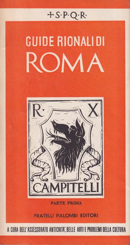 Rione X - Campitelli (parte prima) - copertina