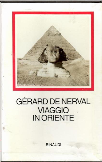 Viaggio in Oriente - Gérard de Nerval - copertina