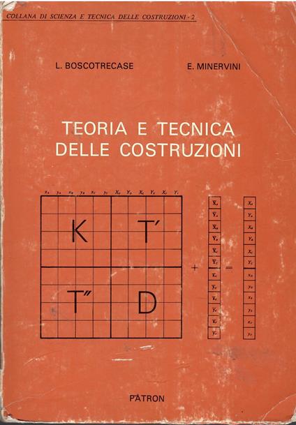 Teoria e tecnica delle costruzioni: Analisi delle strutture - Luciano Boscotrecase - copertina