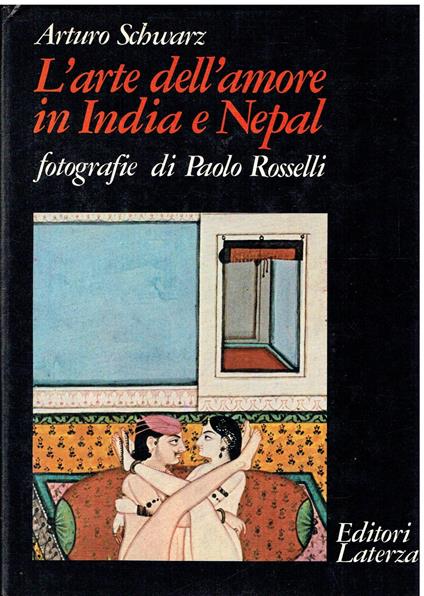 L' arte dell'amore in India e Nepal - Arturo Schwarz - copertina