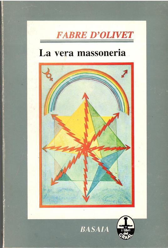 La vera massoneria - Fabre D'Olivet - copertina