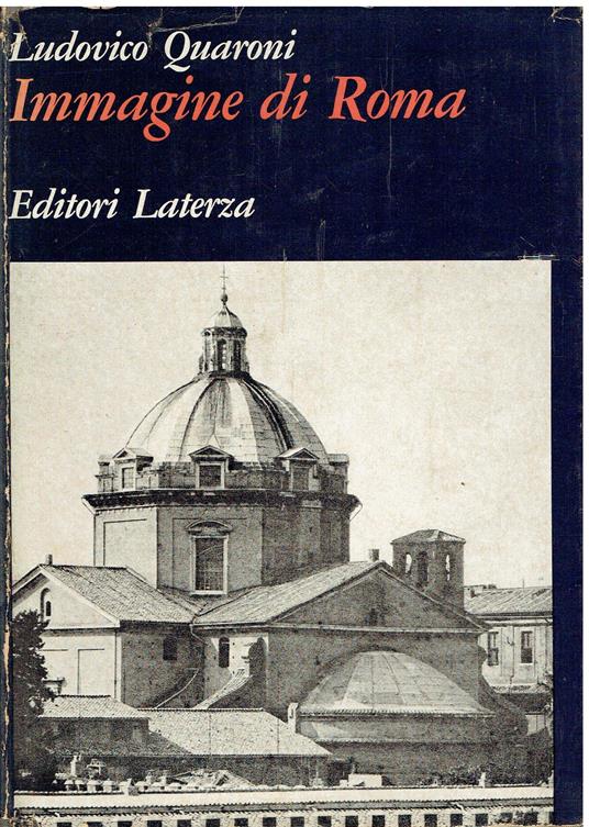 Immagine di Roma - Ludovico Quaroni - copertina