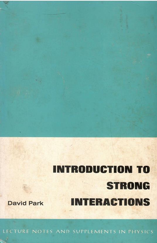 Introduction to Strong Interactions - copertina