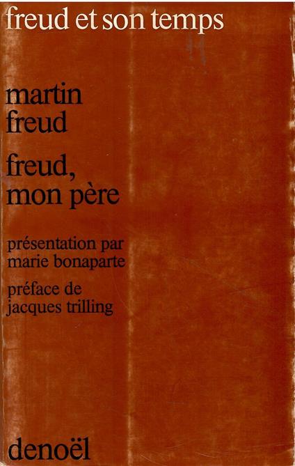 Freud, Mon Père - copertina