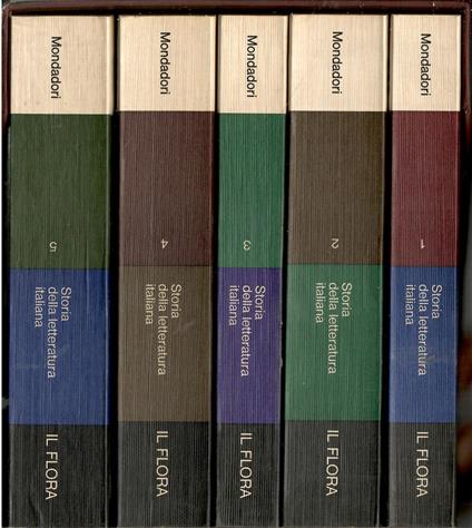 Il Flora Storia della letteratura italiana - Francesco Flora - copertina