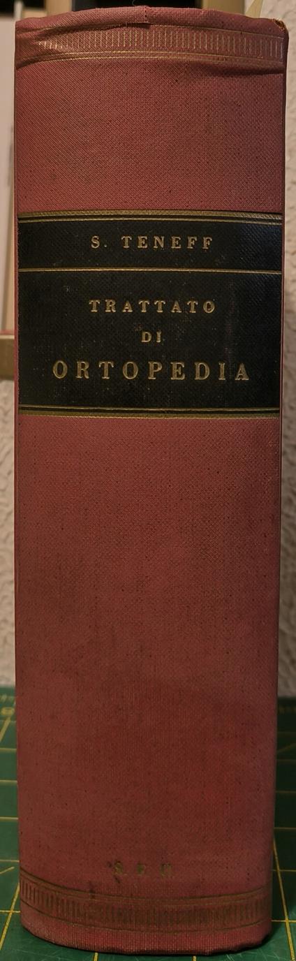 Trattato di ortopedia - copertina