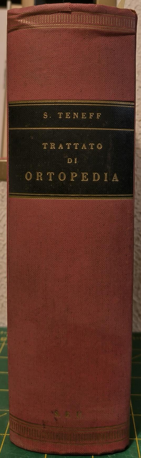 Trattato di ortopedia - copertina