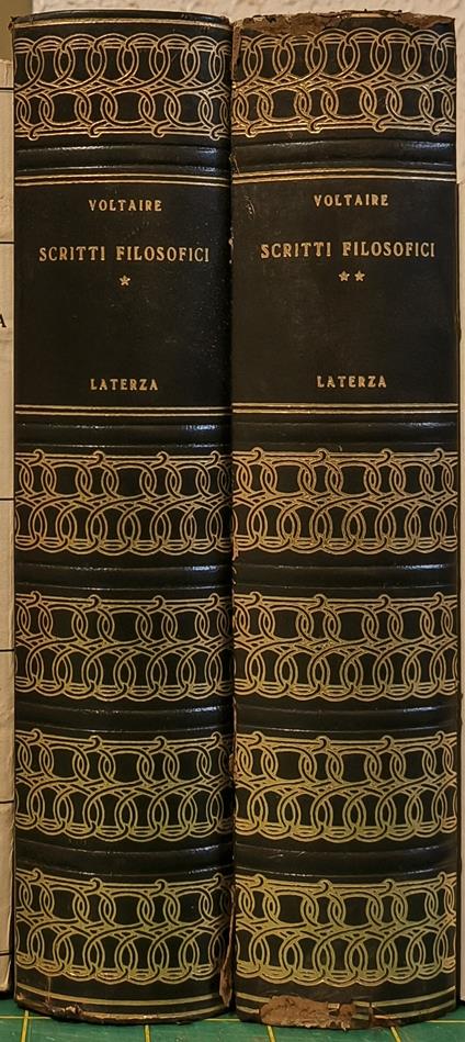 Scritti filosofici - Voltaire - copertina