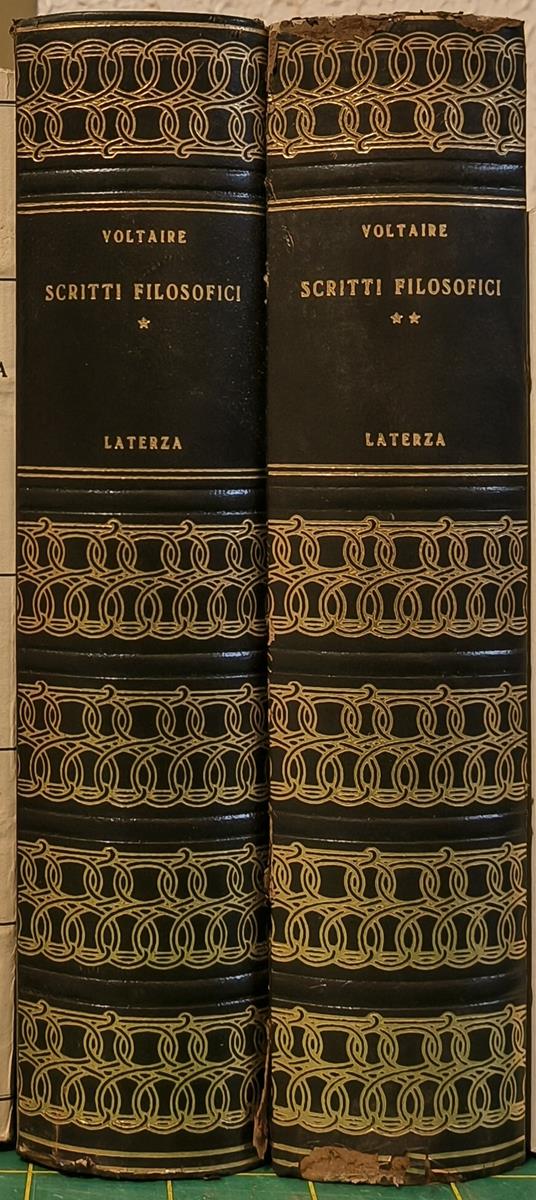 Scritti filosofici - Voltaire - copertina