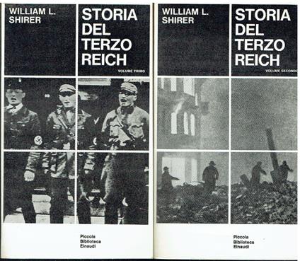 Storia del Terzo Reich [2 volumi indivisibili] - William L. Shirer - copertina