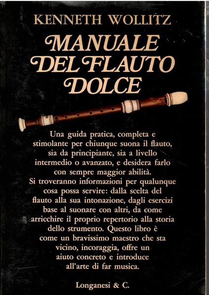 Manuale del flauto dolce - copertina