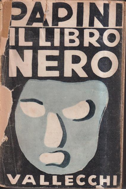 Il libro nero - Giovanni Papini - copertina