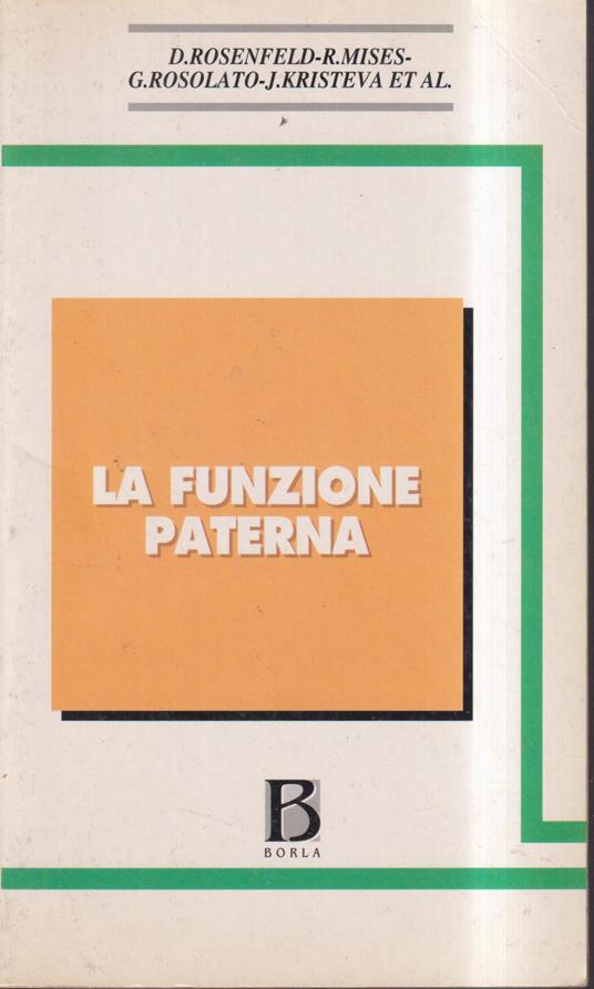 La funzione paterna - copertina