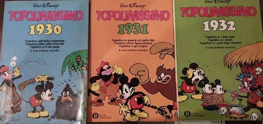 Topolinissimo 1930 1931 1932 - copertina