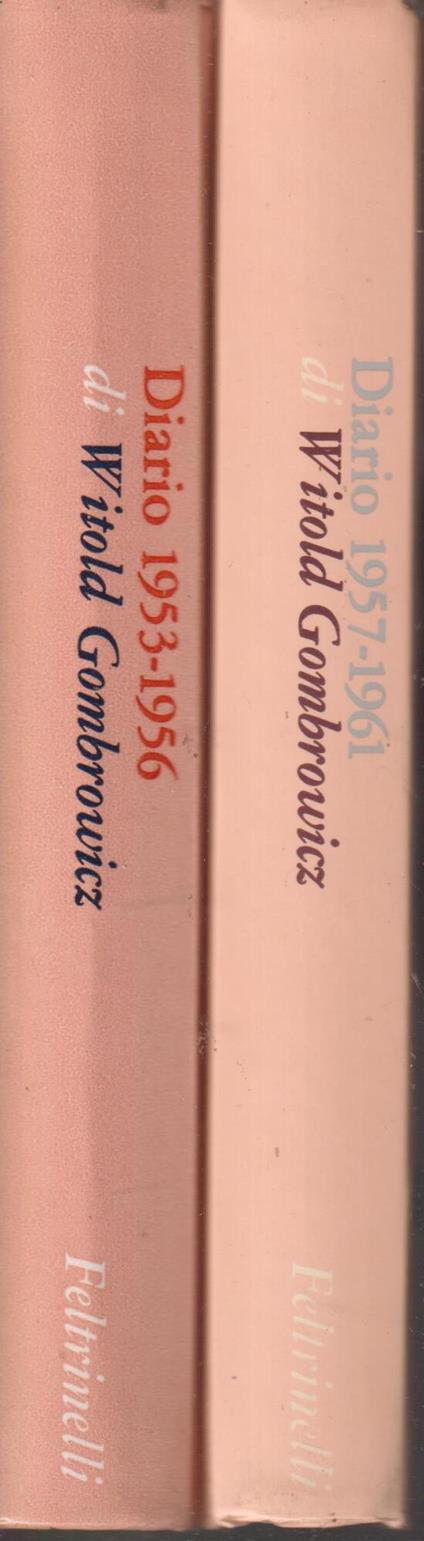 Diario - Witold Gombrowicz - copertina