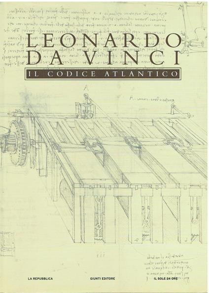 Leonardo Da Vinci. Il codice atlantico della Biblioteca Ambrosiana di Milano. 20 Volumi - Augusto Marinoni - copertina