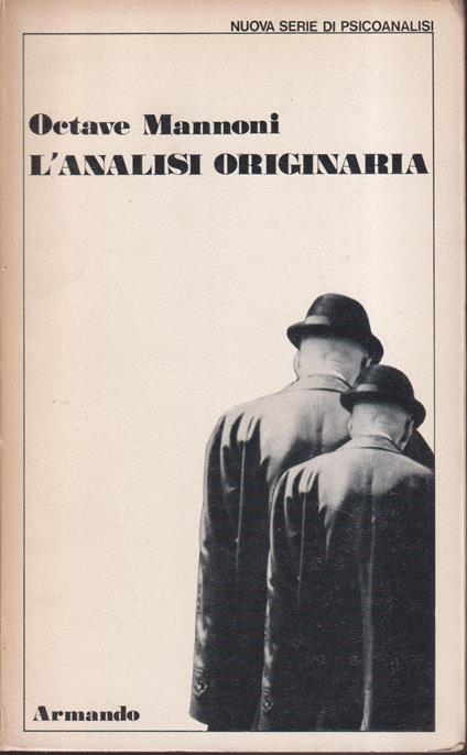 L' analisi originaria - Octave Mannoni - copertina
