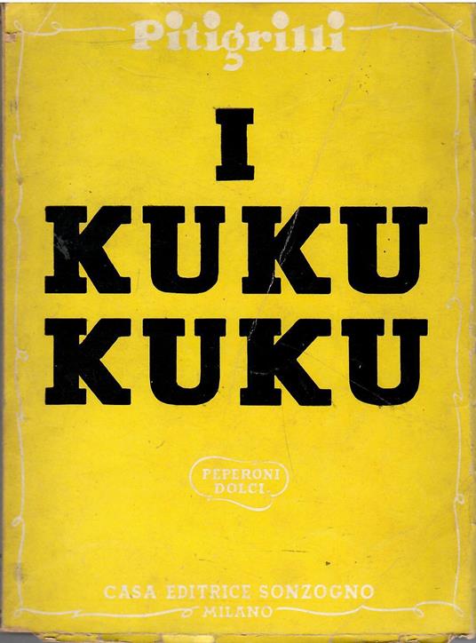 I Kuku kuku - Pitigrilli - copertina