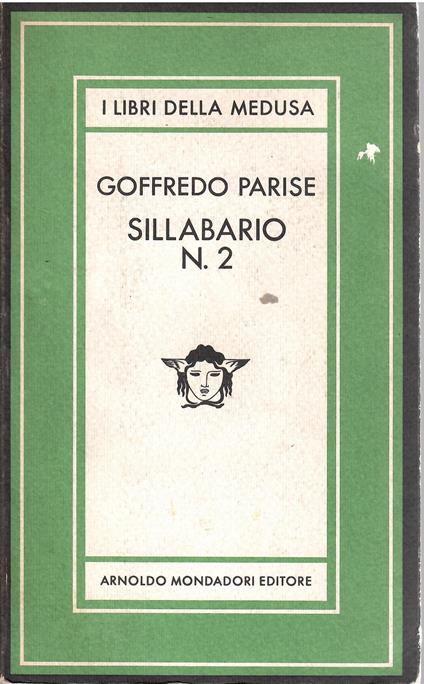 Sillabario n^2 - Goffredo Parise - copertina