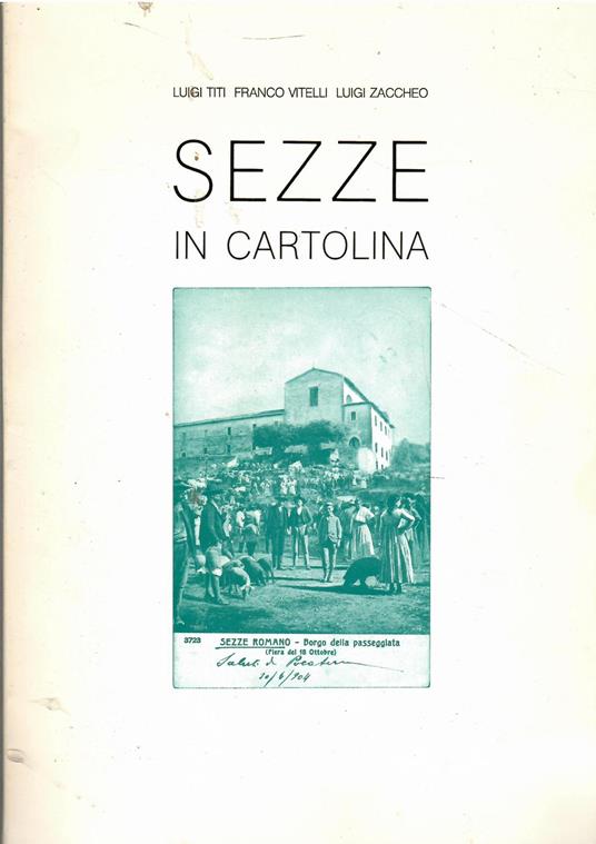 Sezze in cartolina - copertina