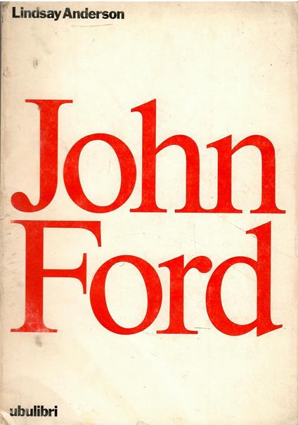 John Ford - Lindsay Anderson - copertina