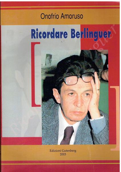 Ricordare Berlinguer - copertina
