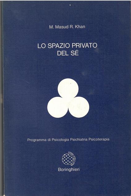 Lo spazio privato del sé - copertina