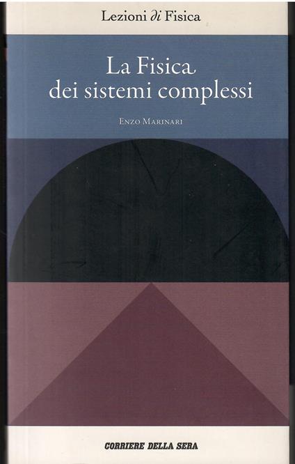 La Fisica dei sistemi complessi - copertina