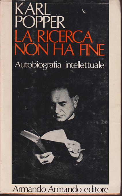 La ricerca non ha fine - copertina