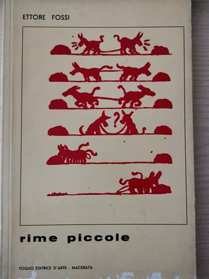 Rime Piccole - copertina