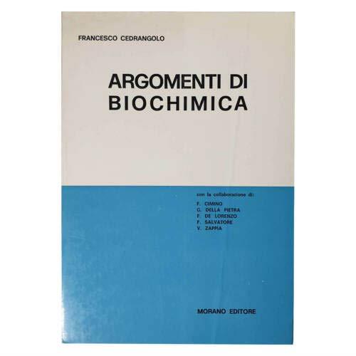 Argomenti Di Biochimica - copertina