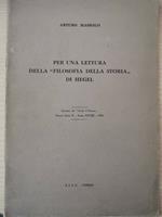 Per una lettura della Filosofia della storia di Hegel - pag . 30