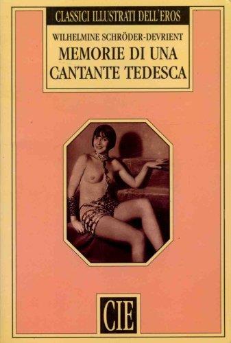 Memorie di una cantante tedesca - copertina