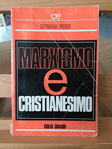 Marxismo E Cristianesimo - copertina