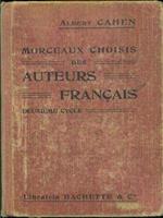 Relié - Morceaux choisis des classiques franà§ais des xvie, xviie, xviiie et xixe siècles à l usage du iie cycle de l enseignement secondaire classes de seconde et de première
