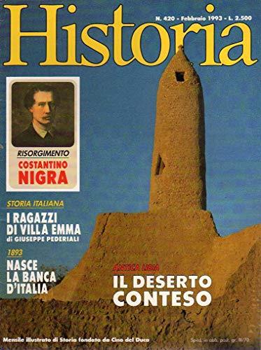 Historia 420 del Febbraio 1993 Antica Libia il deserto conteso - copertina