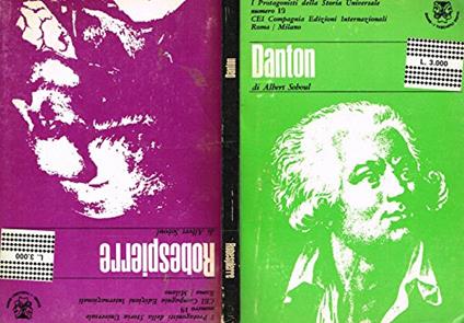 Danton, Robespierre - copertina