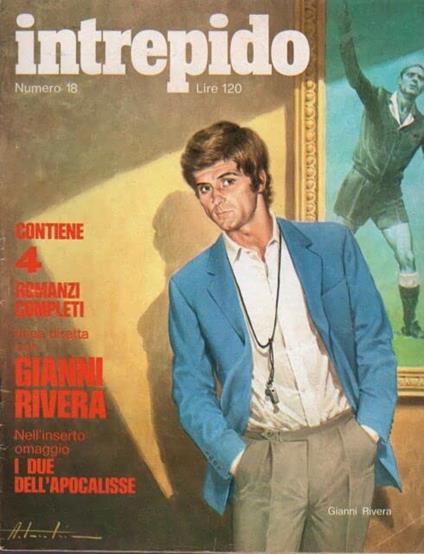 Intrepido Numero 18 - Gianni Rivera - copertina