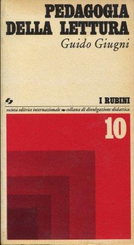 Pedagogia Della Lettura - copertina