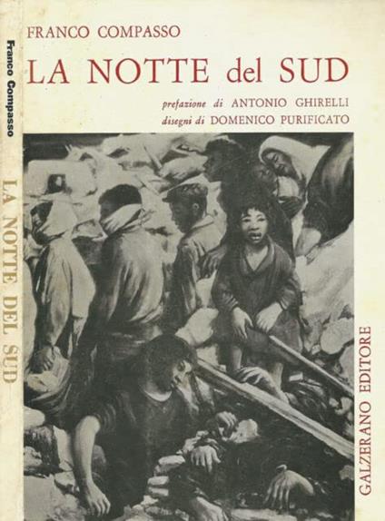 La notte del Sud ( saggio socio politico sulla poesia del terremoto ) - copertina