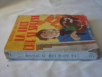 La luce che si spese - copertina