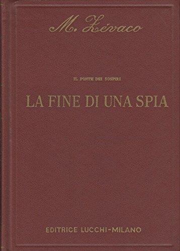 La fine di una spia - 1973 - Lucchi - copertina